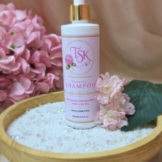 TSK Nourishing Shampoo bottle - sulphate-free hair cleanser by TSKLuxe South Africa